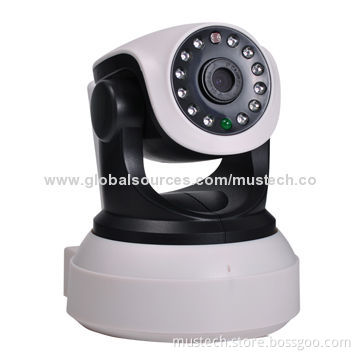 1.3-megapixel Indoor Wireless IP Camera, 12V DC/2.0A Power Supply, 1/4-inch CMOS SensorNew